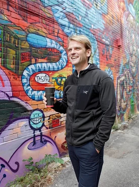 Chris Alexander campaigning in Toronto