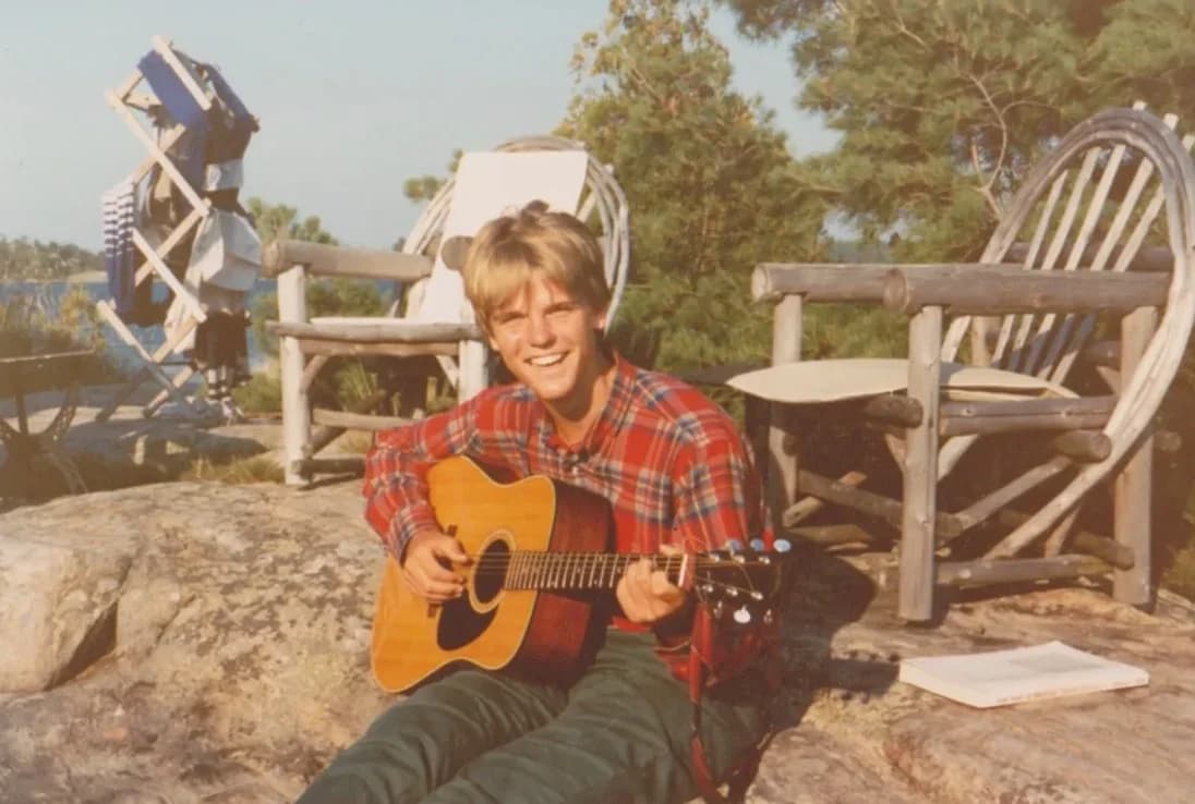Chris Alexander during his school years