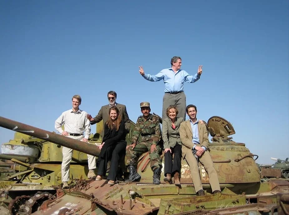 Chris Alexander in Afghanistan during the surge