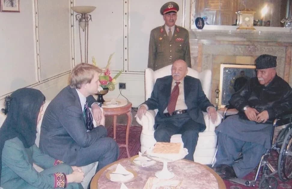 Chris Alexander during his years with the United Nations in Afghanistan